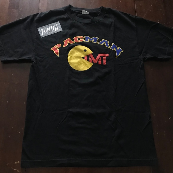 MANNY PACQUIAO FLOYD MAYWEATHER TMT PACMAN SHIRT M - Picture 2 of 4